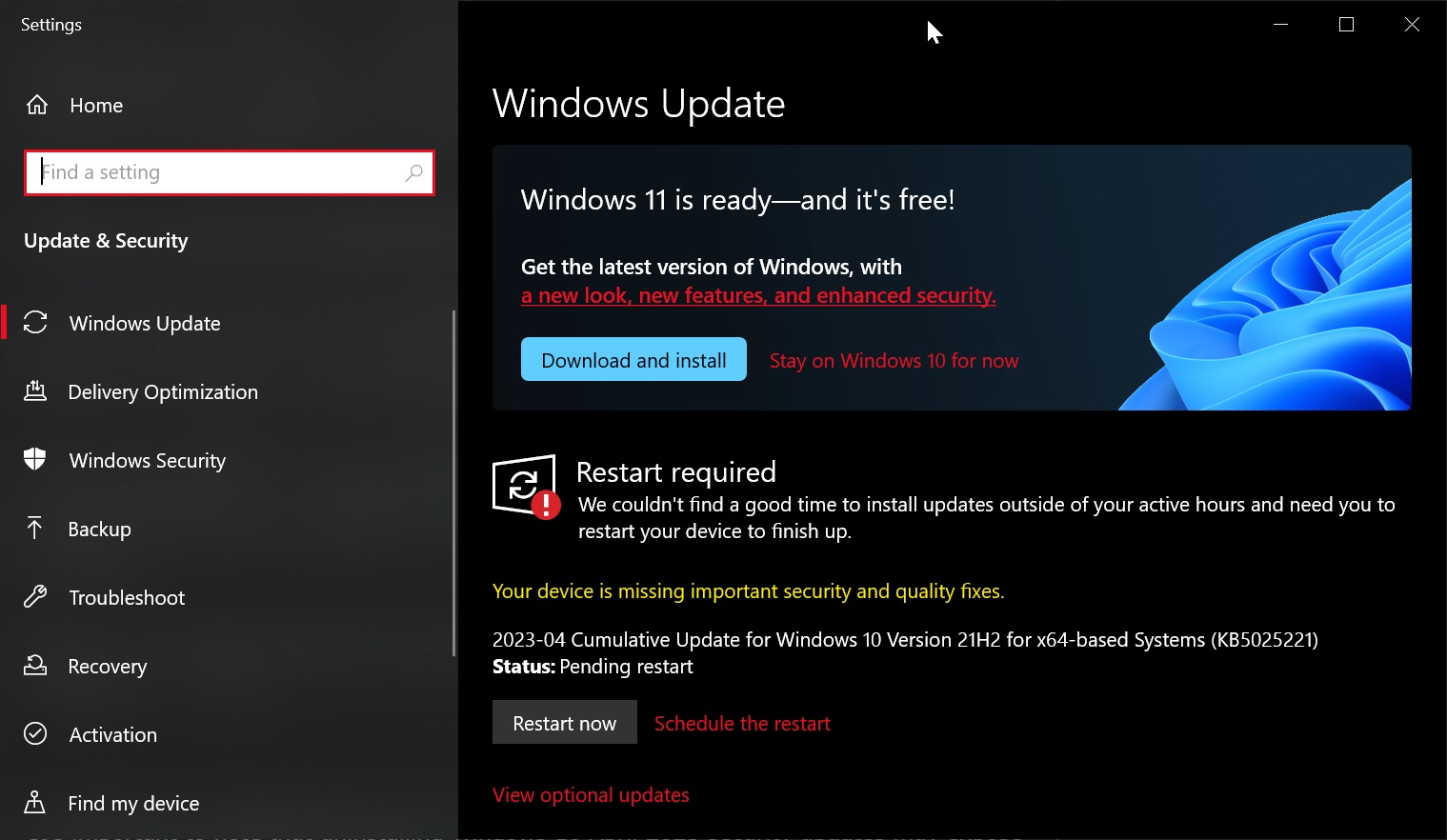 April Cummulative Update untuk Windows 10 Alami Sejumlah Isu