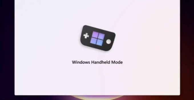 Mirip Steam Deck? Microsoft Luncurkan ‘Handheld Mode’ di Windows 11