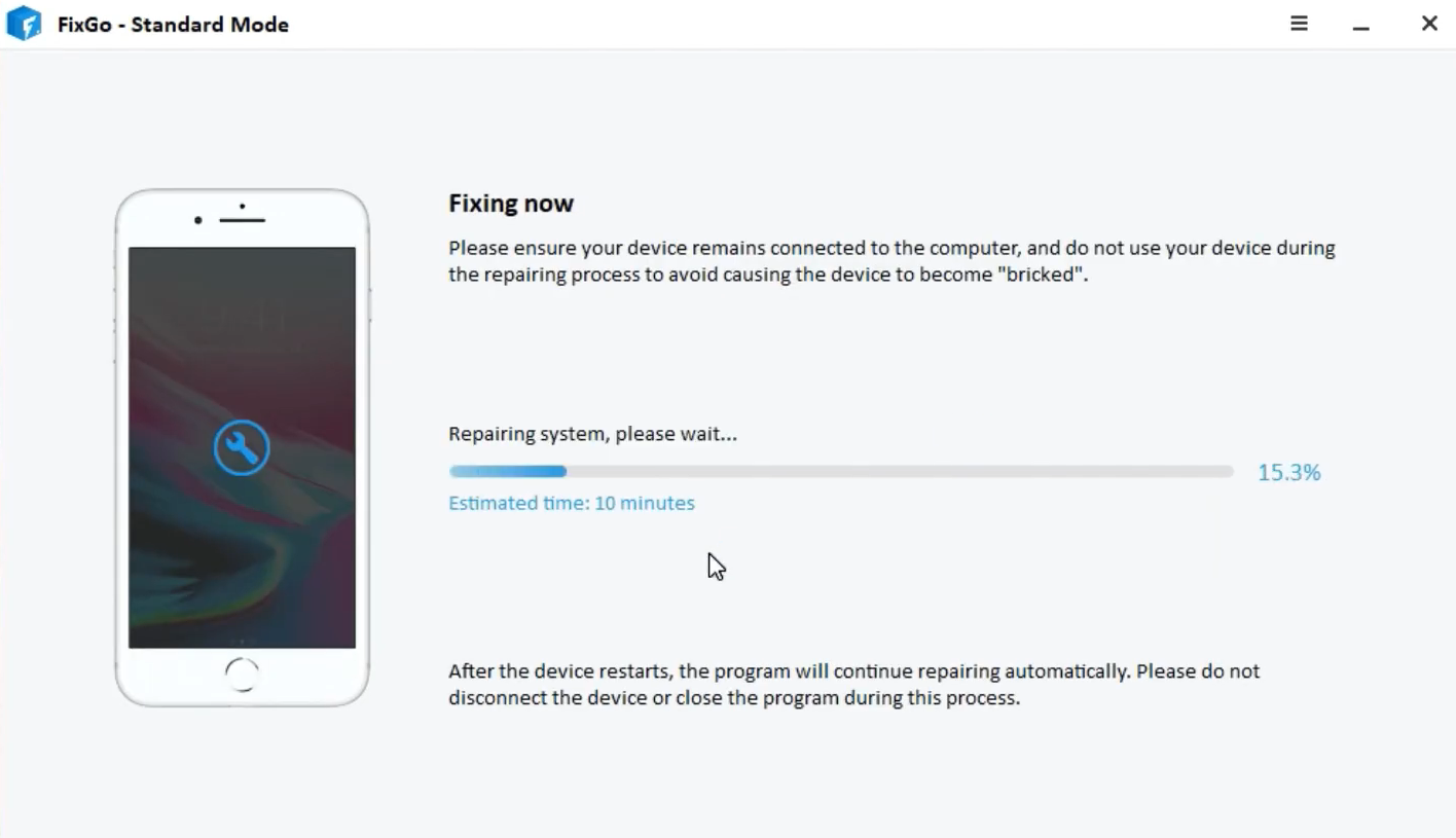 iPhone yang macet saat verifikasi update sedang diperbaiki