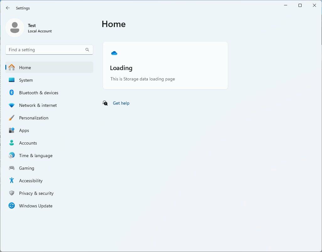 Microsoft akan Hadirkan Home Page di Settings Windows 11?