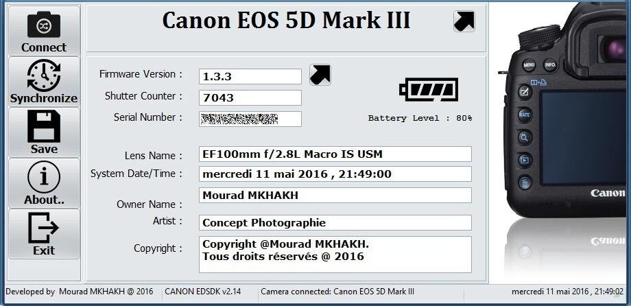 Download Canon EOS DIGITAL Info Gratis