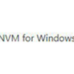 Download NVM for Windows Terbaru