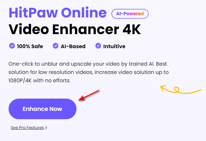 HitPaw Online Video Enhancer 1