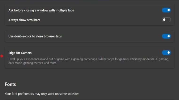 Tahukah Kamu? Microsoft Rilis Mode Gamers di Edge Chromium