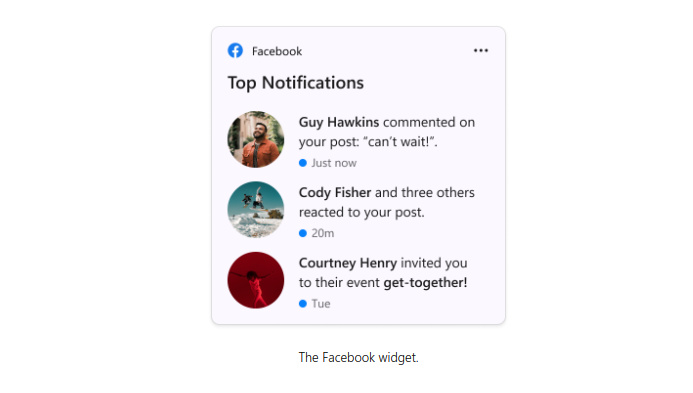facebook widget windows 11, Microsoft Rilis Pembaruan untuk Insider Canary