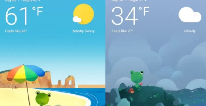 HOT! Google Weather for Android, Kini Dapatkan Material You