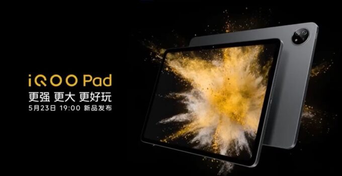 iQOO Pad Konfirmasikan Perilisan Tablet Pertama di 23 Mei
