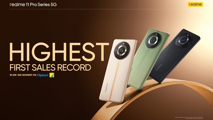 Laris Manis, Realme 11 Pro+ Cetak Rekor Baru Penjualan