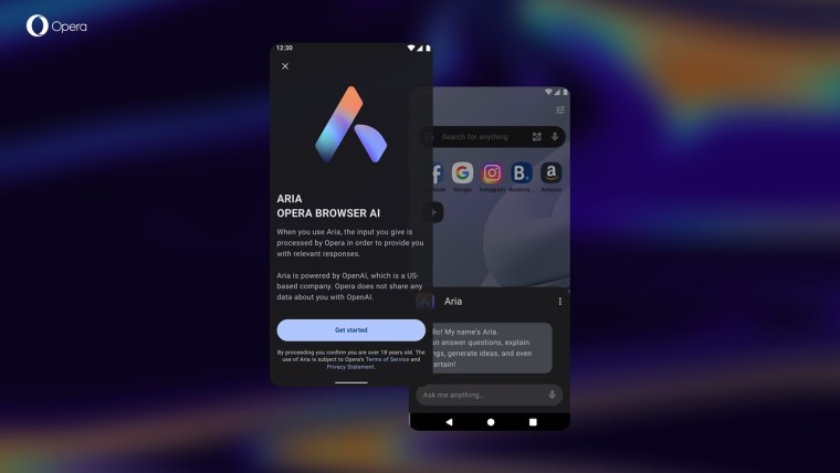 Opera Browser for Android Kini Hadirkan Aria AI