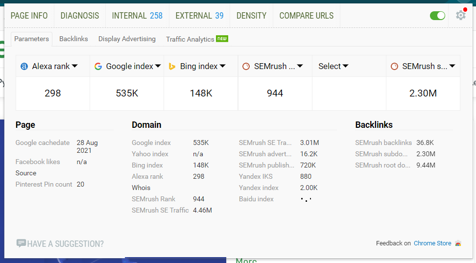 SEOquake