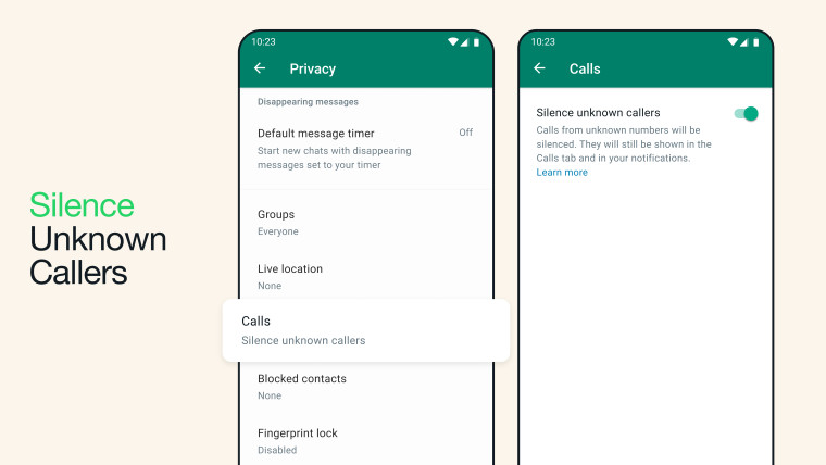 WhatsApp Rilis Fitur Terbaru, Mode Silent untuk Nomor Tak Dikenal

