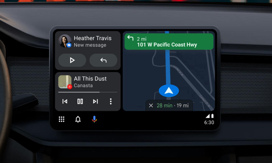 Weather App di Android Auto Kini Hadir dengan Ukuran Besar