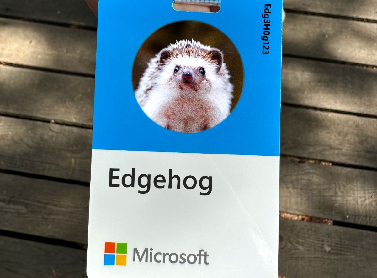 Perkenalkan ‘EdgeHog’ Si Landak Maskot Baru Microsoft Edge