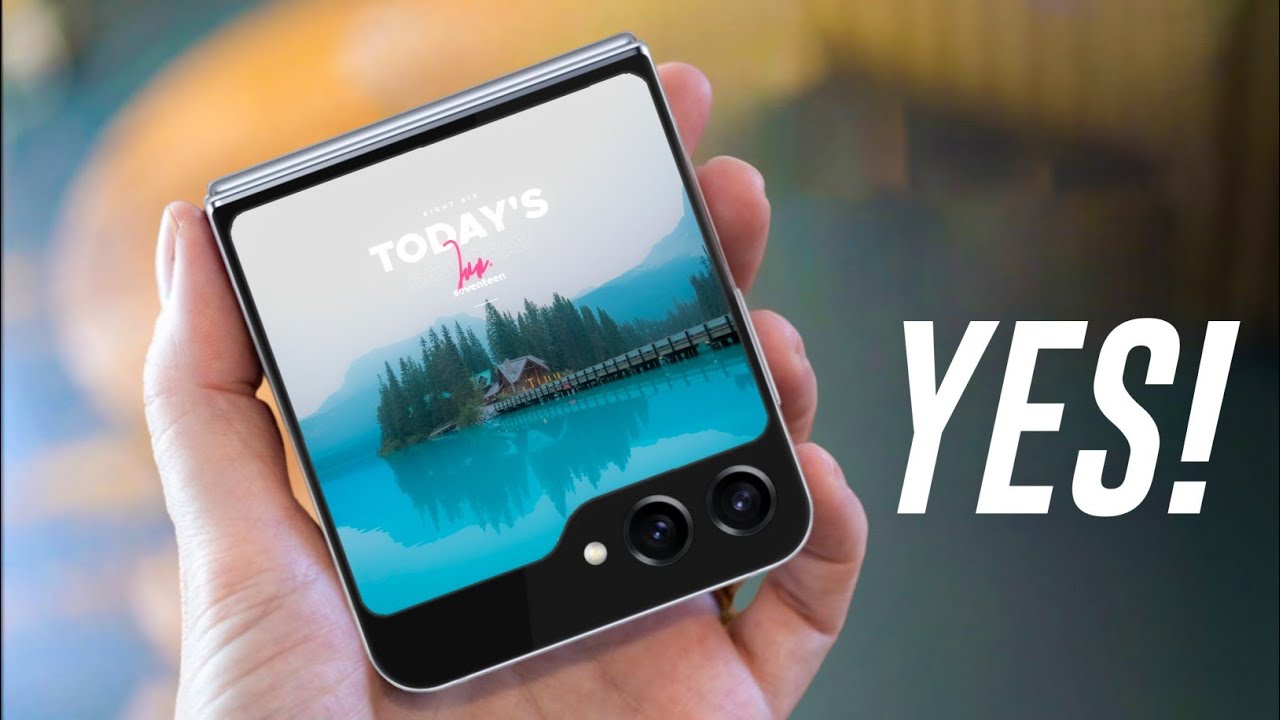 Terbaru! Intip Tampilan Galaxy Z Flip5 di Teaser Resmi