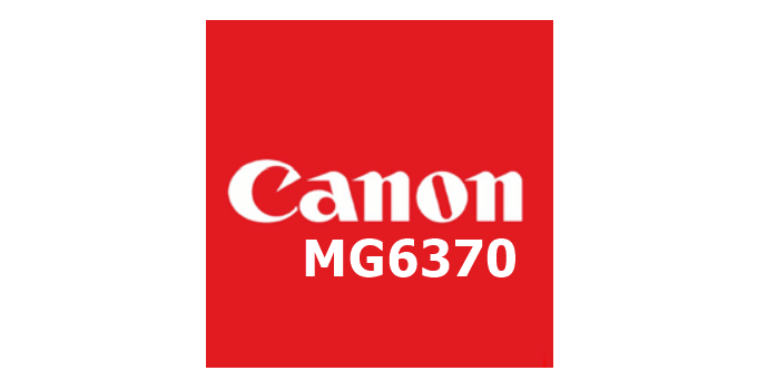 Download Driver Canon MG6370