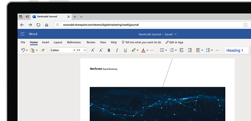Microsoft Hadirkan ‘Separates Pages’ di Word for Web
