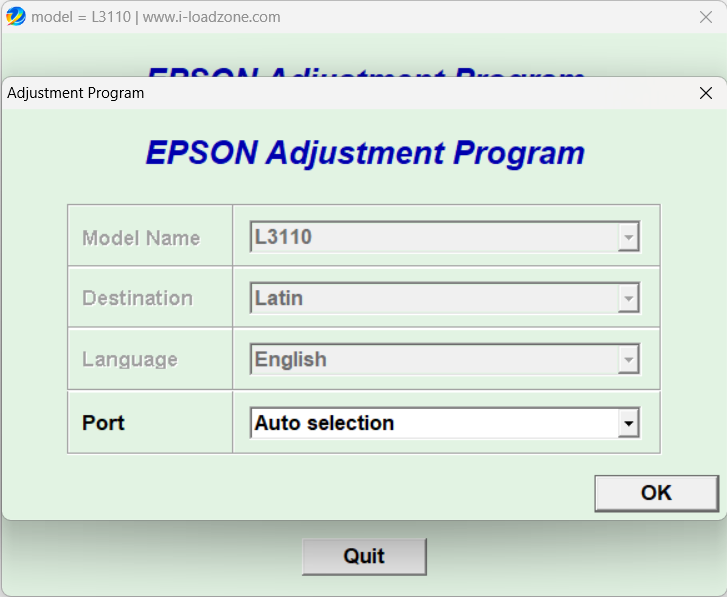 Download Resetter Epson L3160