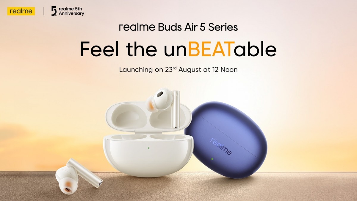 Realme Buds Air 5 Series akan Rilis Global 23 Agustus