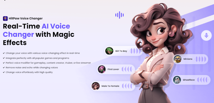 Merubah Suara dengan HitPaw Voice Changer