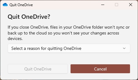 Microsoft Nonaktifkan Pop-up Feedback di OneDrive