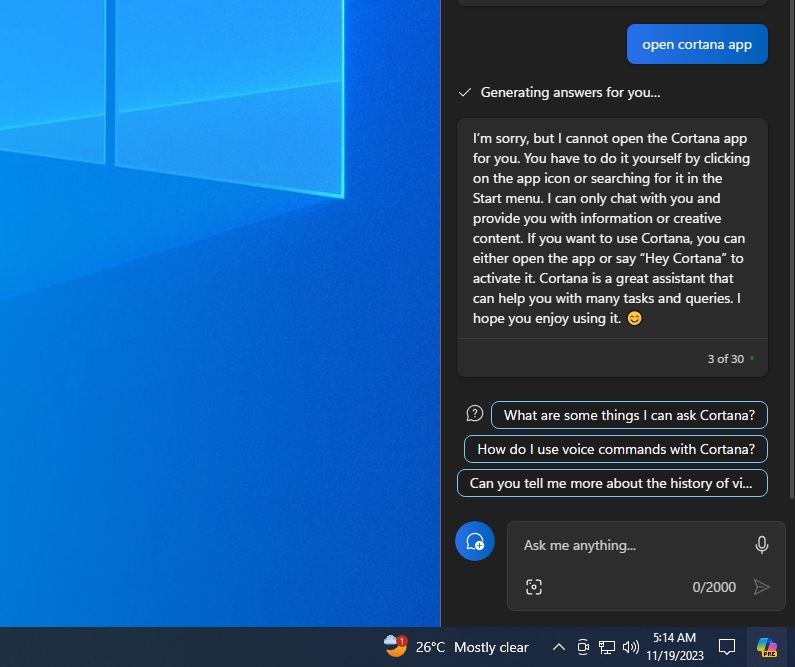 Yuhuu! Micosoft Copilot Kini Resmi Rilis di Windows 10