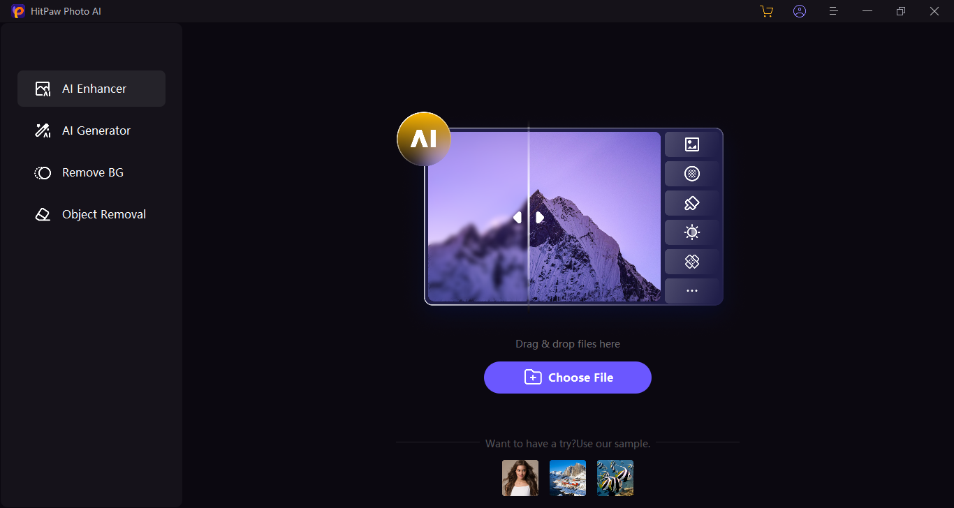 HitPaw Photo AI pengedit foto