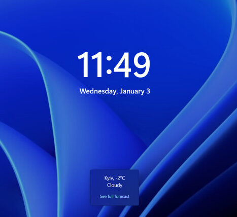 Widget Baru di Lock Screen Windows 11 akan Segera Hadir