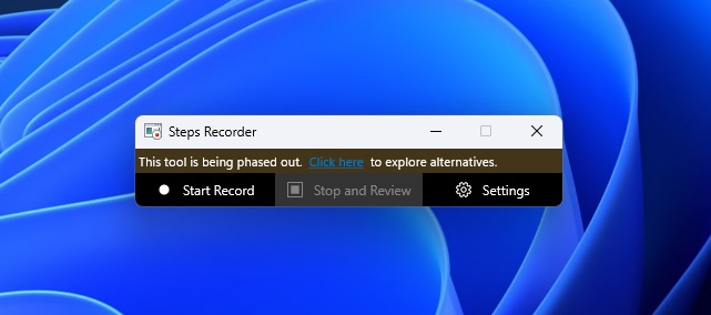 Microsoft Sengaja Rilis Banyak Fitur di Snipping Tool untuk Hapus Steps Recorder