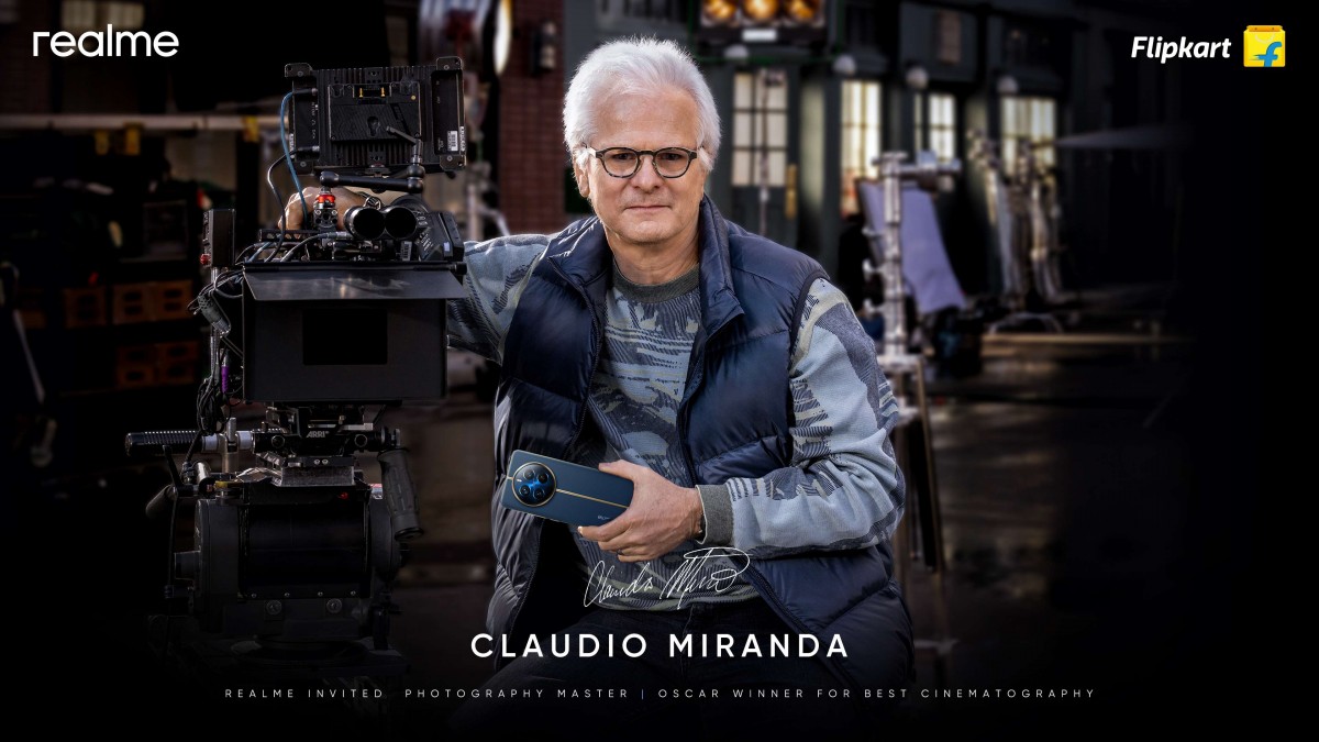 Realme Bekerja Sama dengan Claudio Miranda di 12 Pro Series