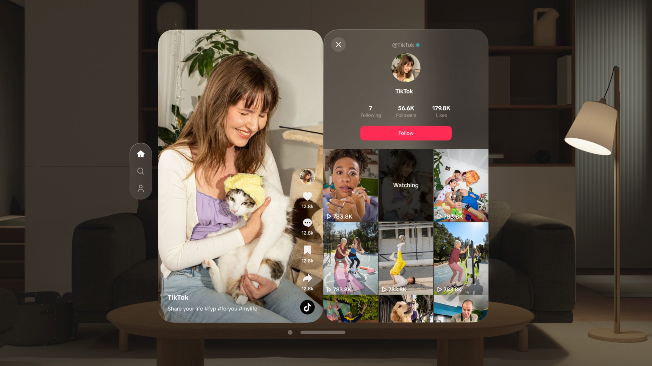 TikTok Apps Kini Tersedia Resmi di Apple Vision Pro