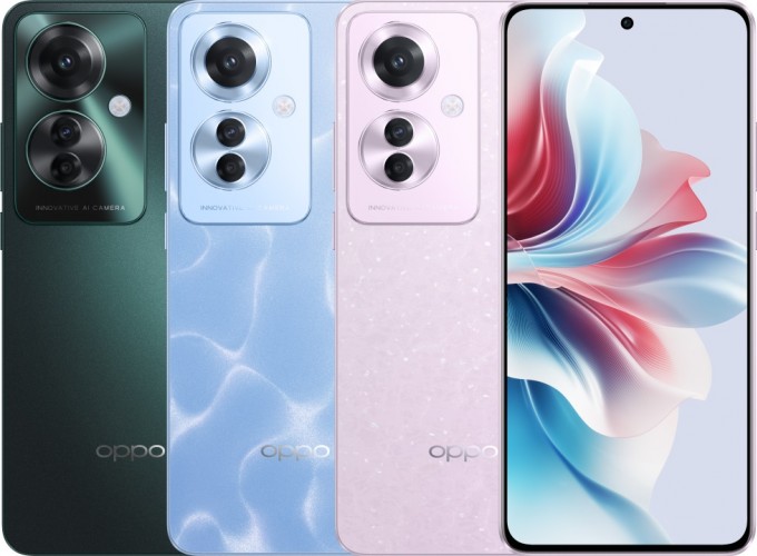 Oppo Reno11 F Meluncur dengan Dimensity 7050 & 120Hz Display