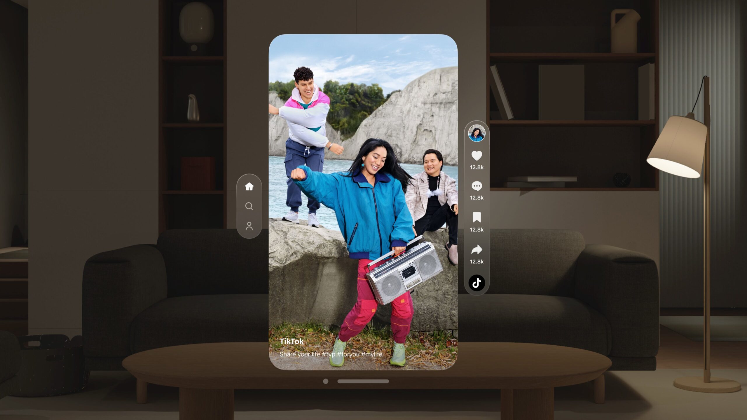 TikTok Apps Kini Tersedia Resmi di Apple Vision Pro