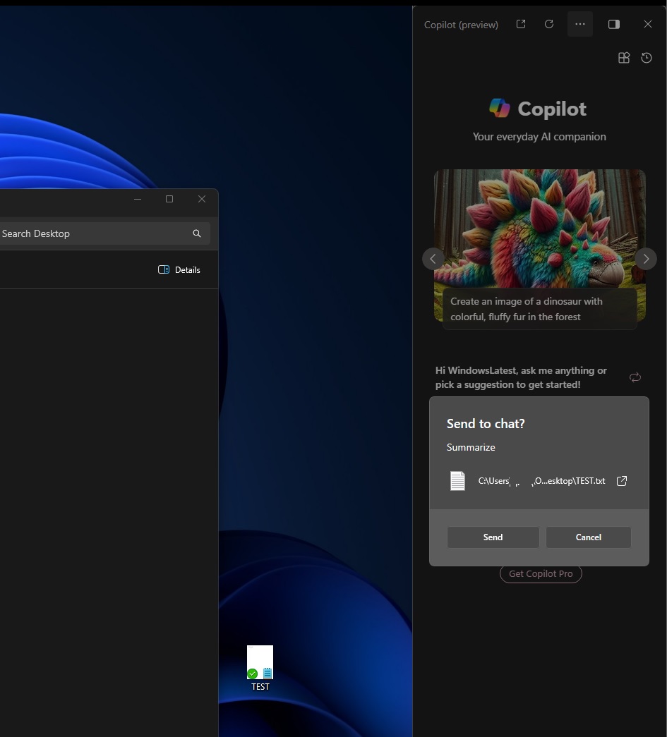 Microsoft Mulai Uji Coba integrasi Copilot di File Explorer Terbaru