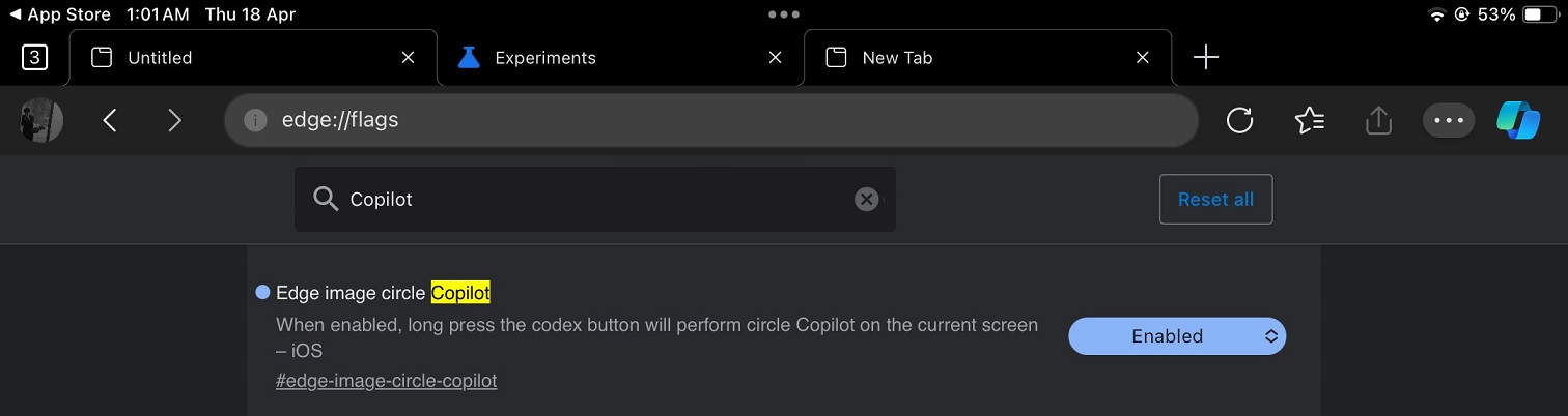 Microsoft Edge di iOS Mulai Uji Coba Circle to Pilot