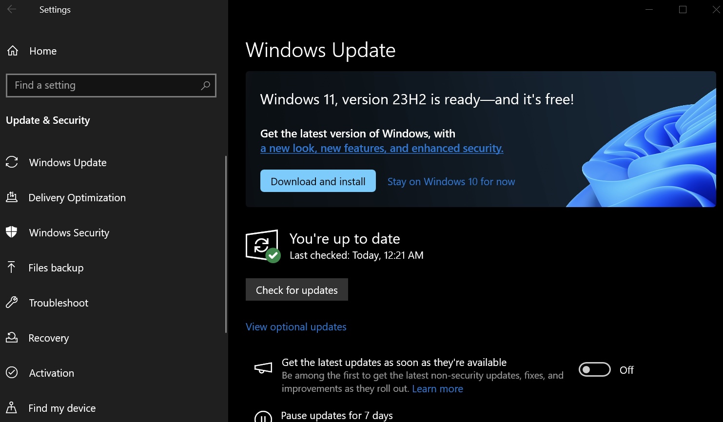 Windows 10 Akhirnya Bisa Update ke Windows 11 23H2