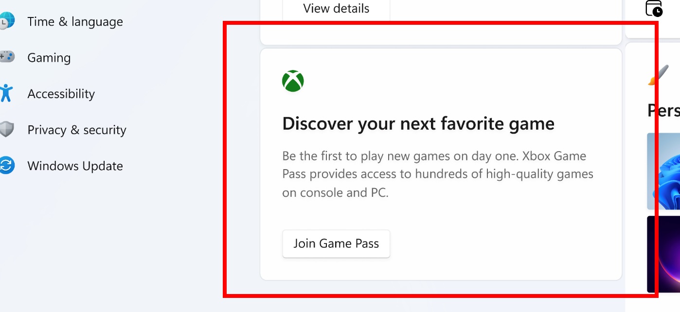 Microsoft Luncurkan KB5037864 dengan Iklan Xbox Games Pass
