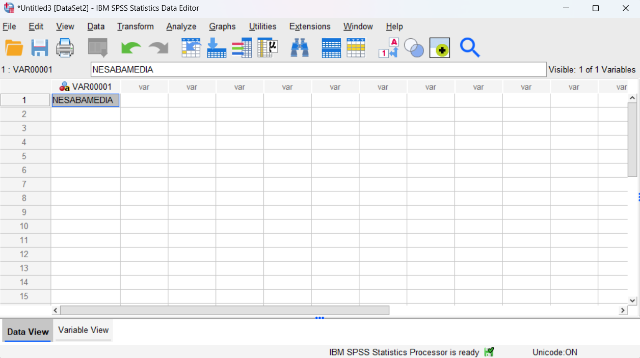 Download IBM SPSS 27 Windows Terbaru