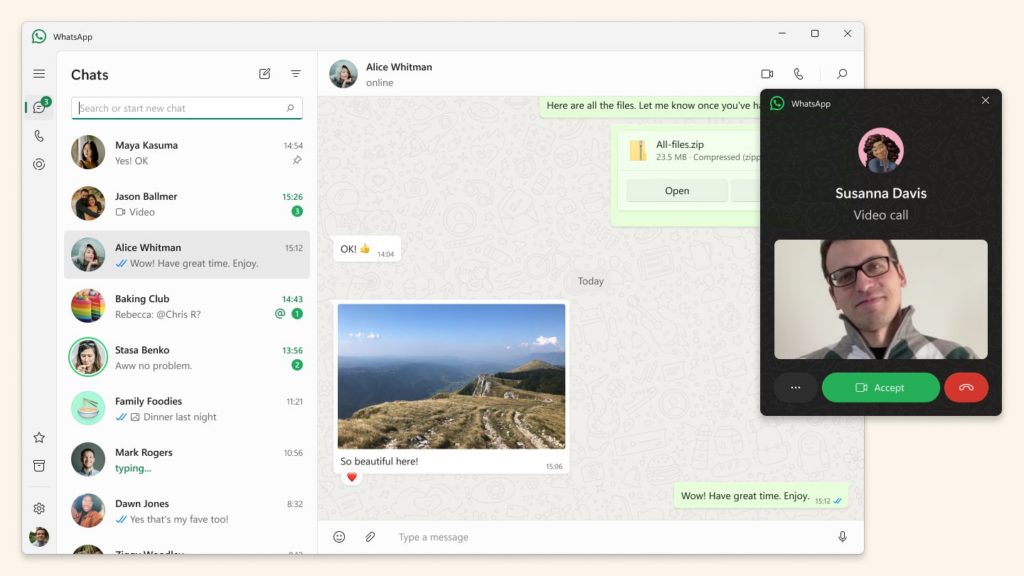 Fitur Utama dan Keunggulan WhatsApp Desktop Beta