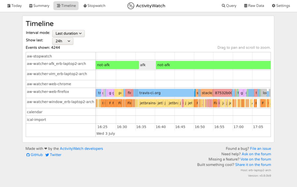 Download ActivityWatch