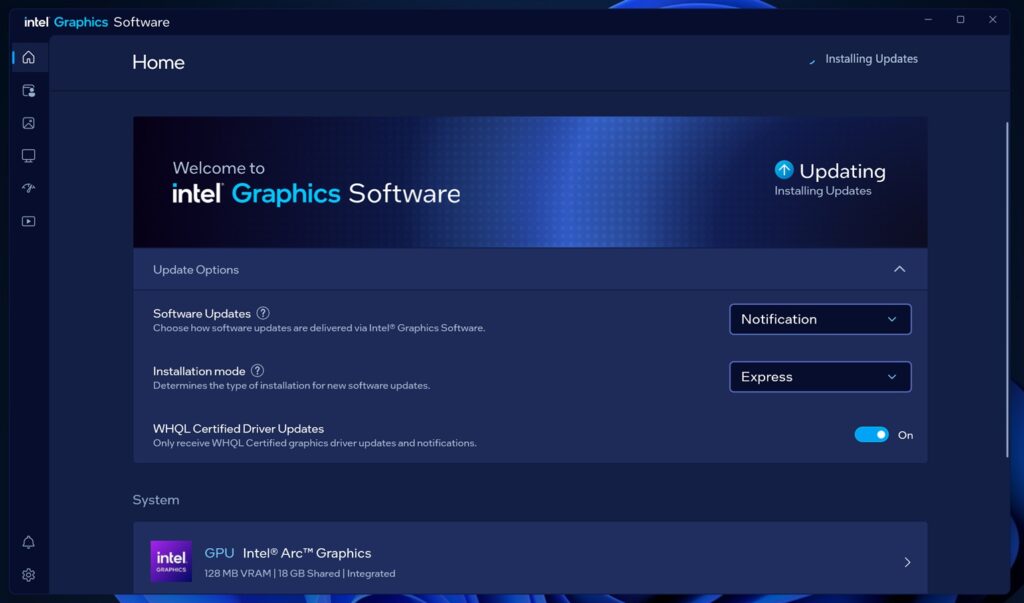 Pembaruan Intel Driver 32.0.101.6987 Bawakan Banyak Optimasi di Windows 11