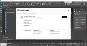 Begini Cara Install dan Aktivasi Autodesk 3DS MAX 2025 16 - Autodesk 3DS MAX 2025 berhasil diaktivasi