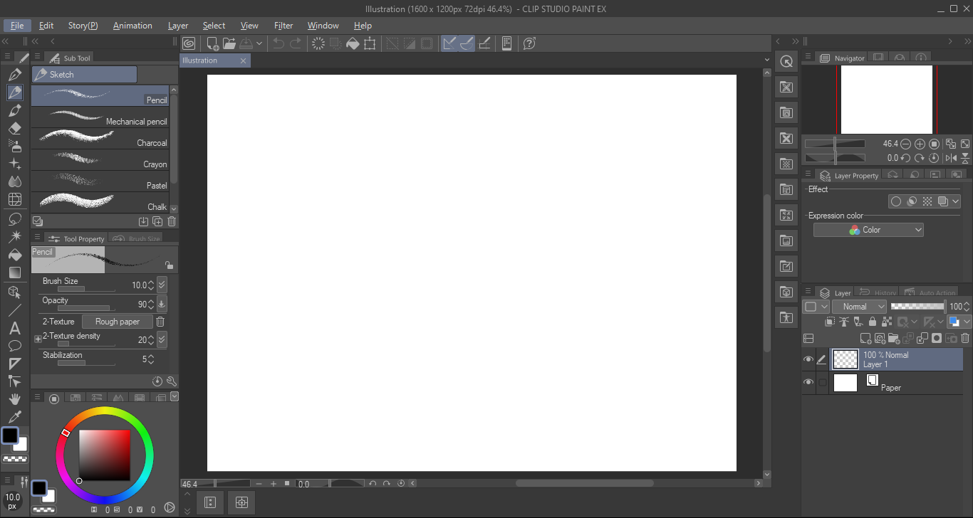 19 - Clip Studio Paint EX teraktivasi