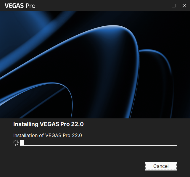 instalasi vegas berlangsung