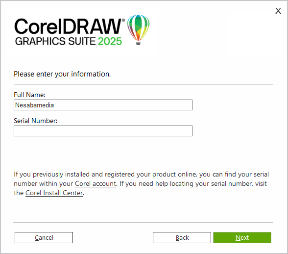 7 - informasi serial number