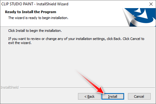 8 - mulai install Clip Studio Paint EX