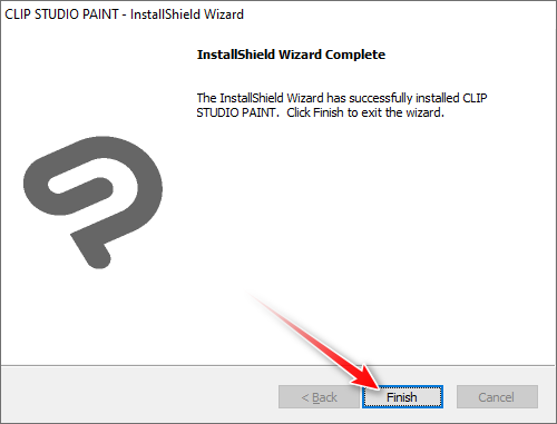 9 - Clip Studio Paint EX selesai diinstal