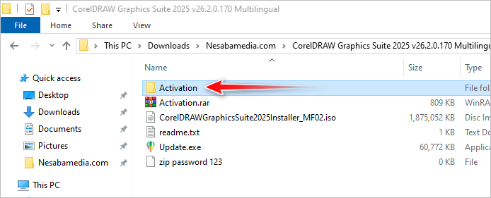 9 - folder activation