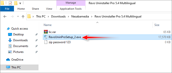 klik 2x pada RevoUninProSetup_2