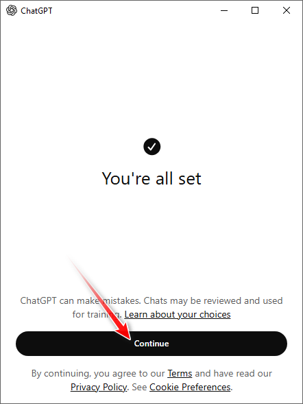 Cara Install OpenAI ChatGPT Desktop